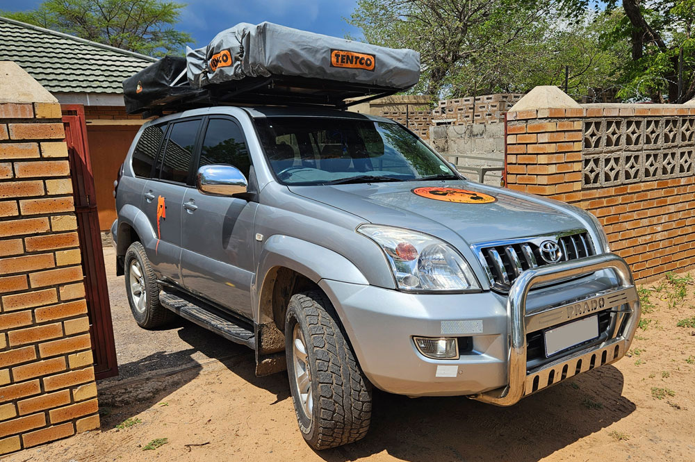 4x4 Rental Rates for Toyota Prado Camping